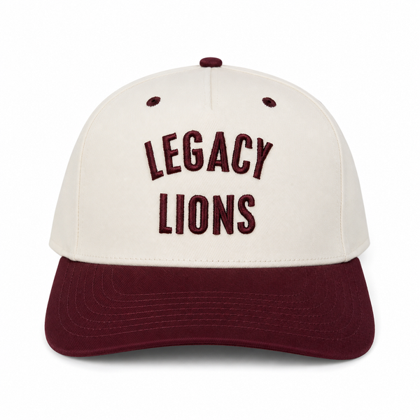 Legacy Lions Off-White Heritage Hat