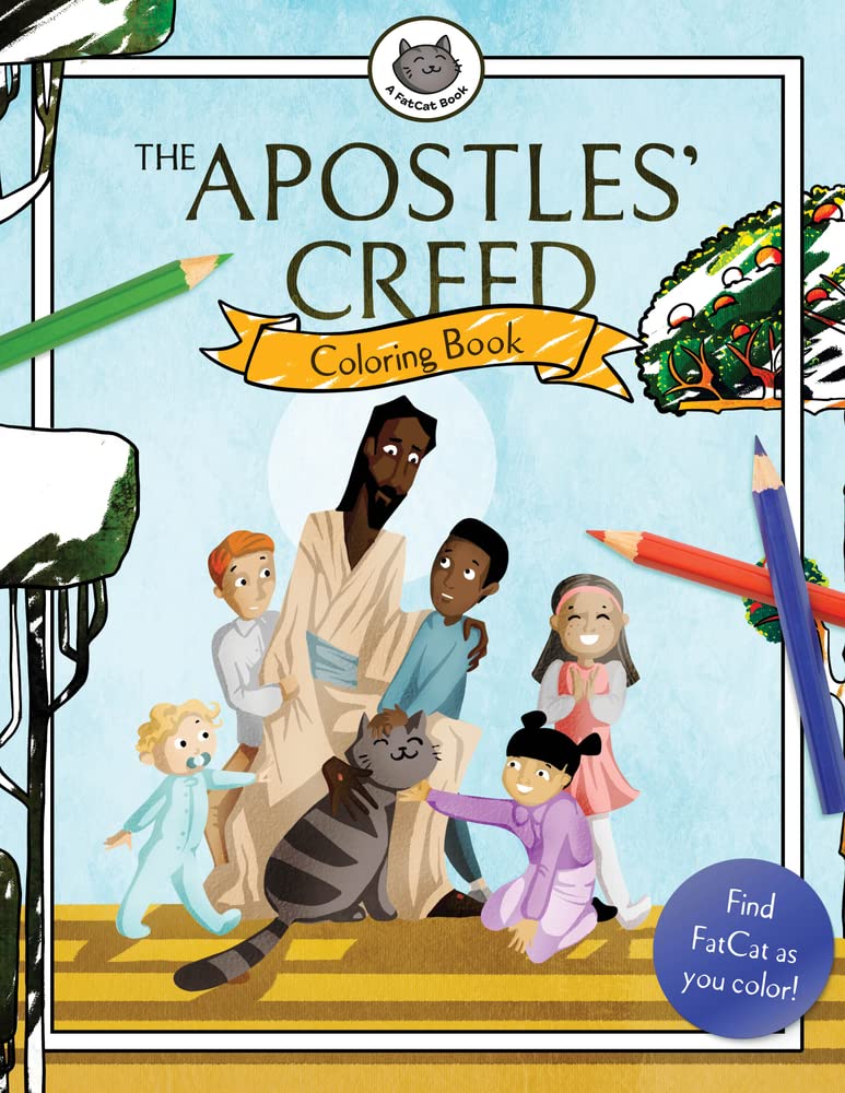 Apostles Creed Coloring Book University Exchange