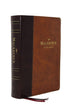 ESV MacArthur Study Bible, Brown Leather Soft
