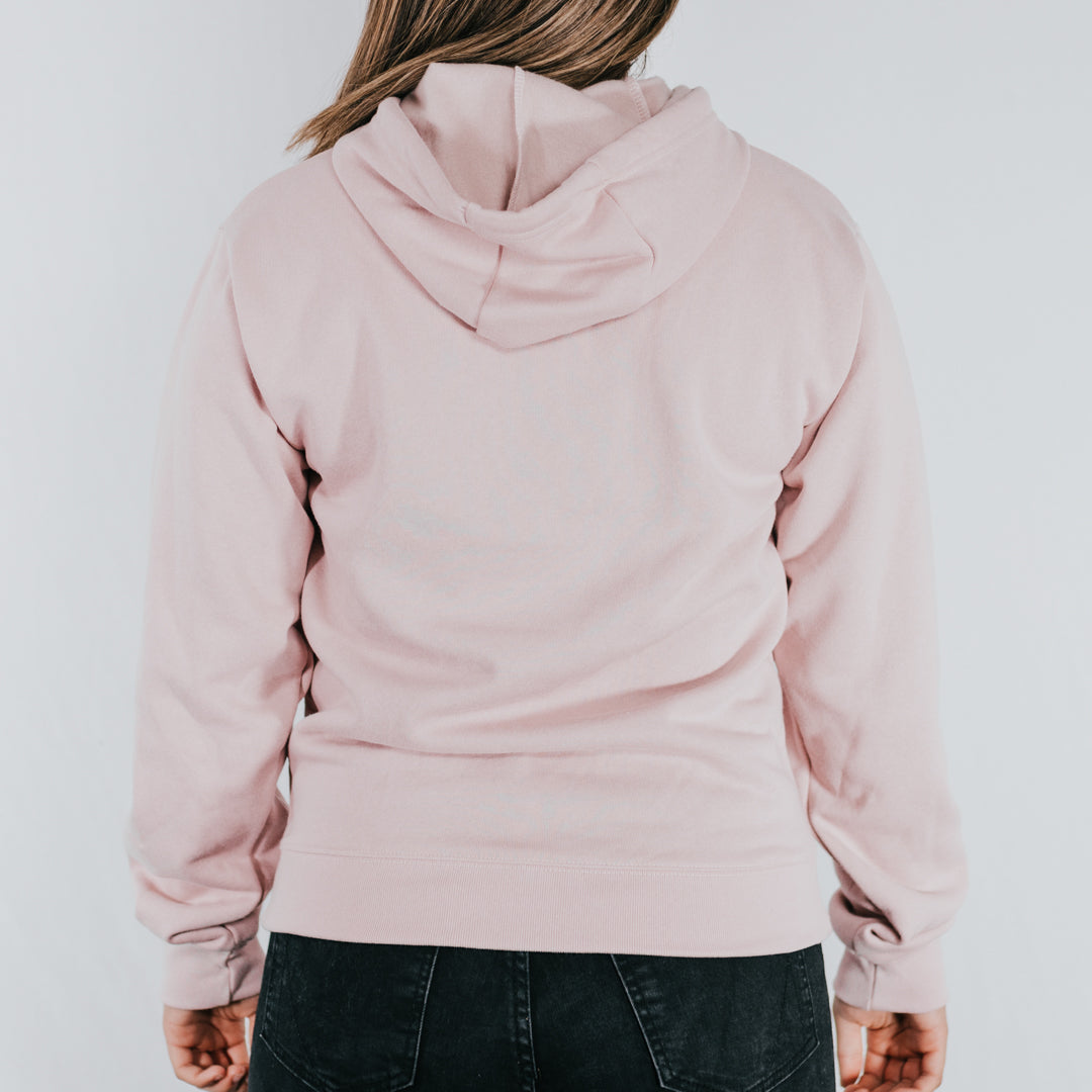 Master's Essential Fleece Hoodie Dusty Rose