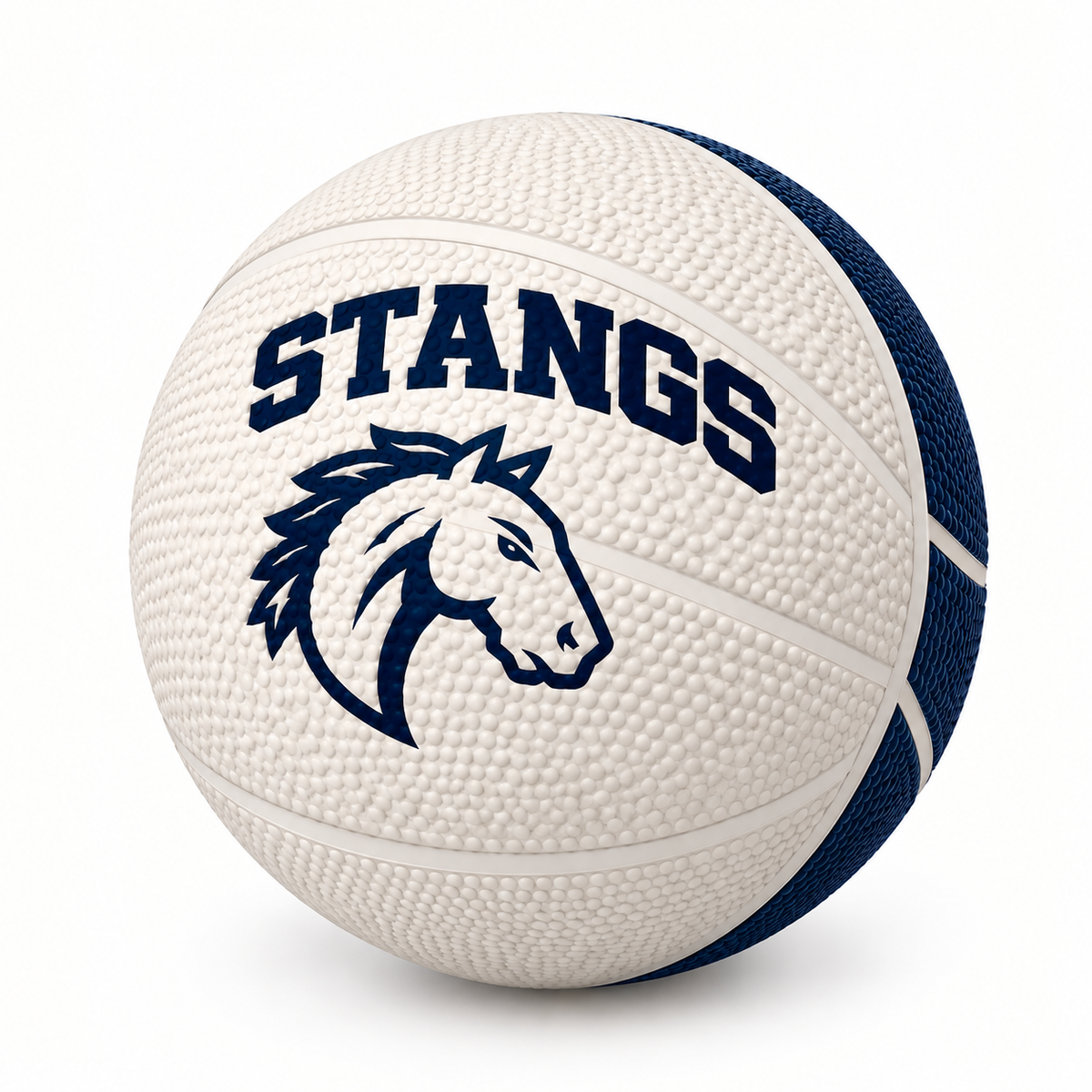 Basketball (Soft)- Navy & White