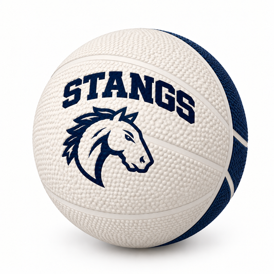 Basketball (Soft)- Navy & White