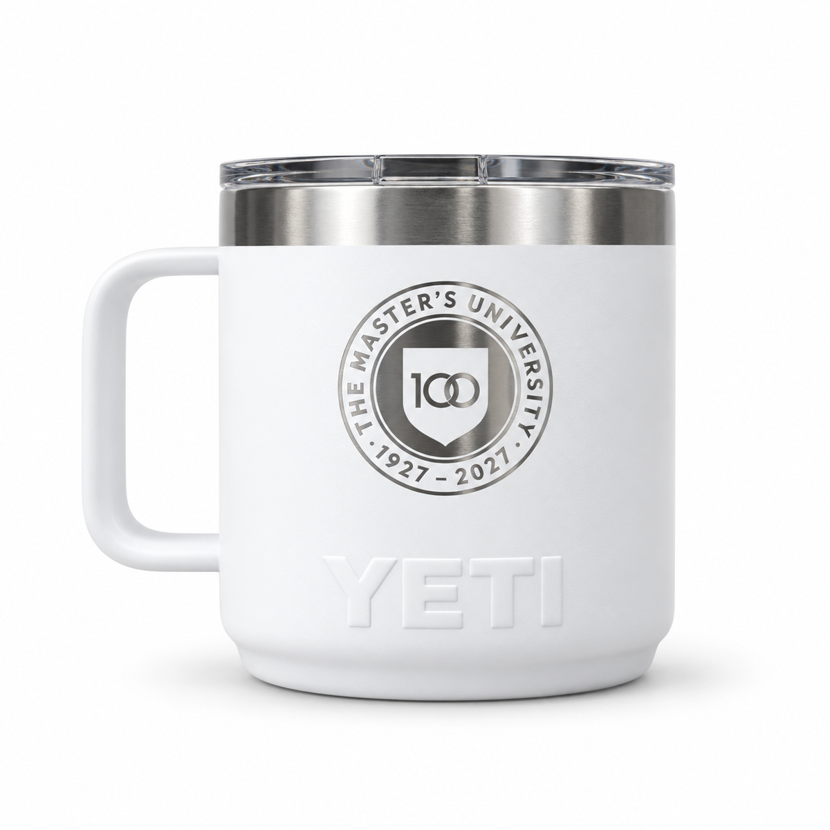 Yeti Rambler 14 oz Mug- White Centennial