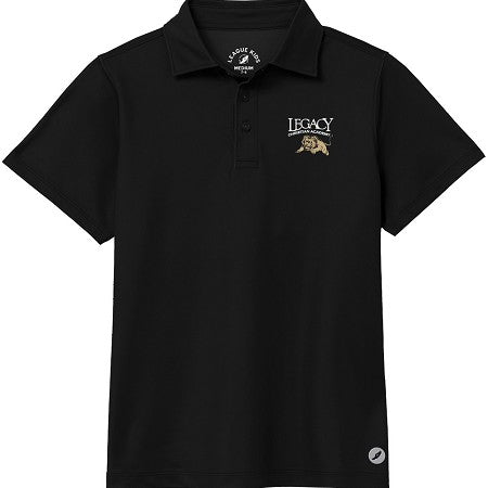 Legacy Christian Academy Core Youth Polo - Black