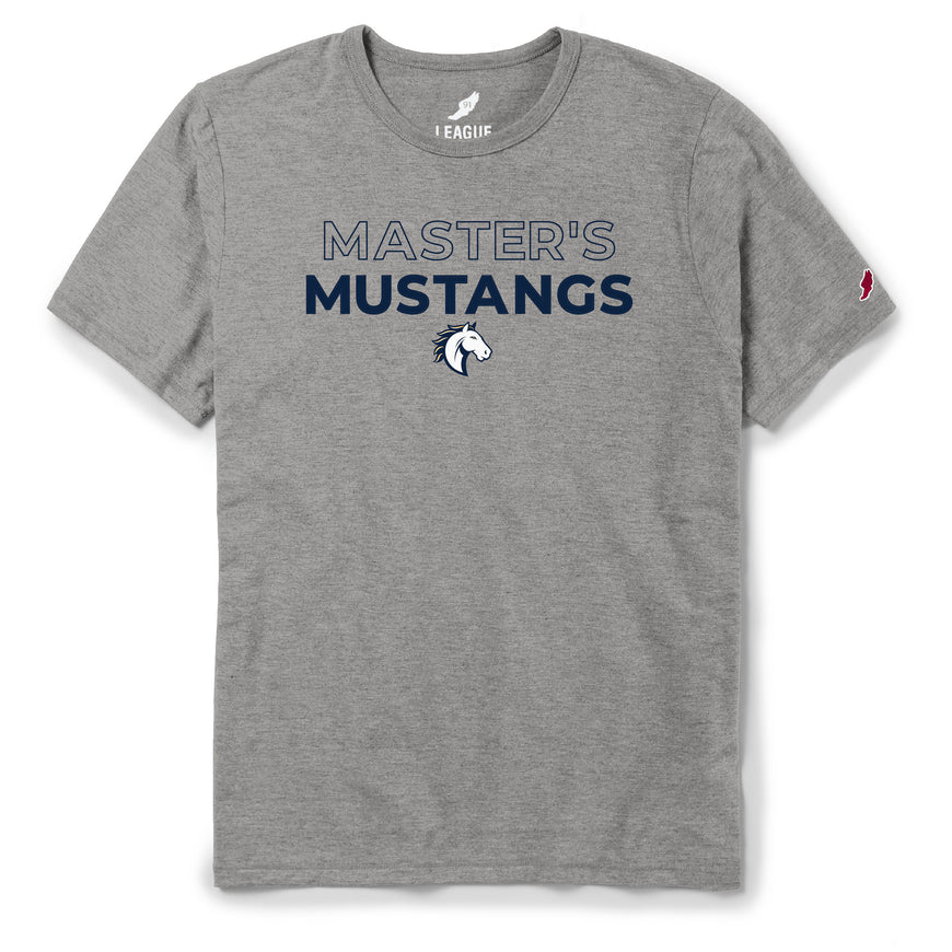 Heather Graphite Master's Mustangs W/ Monty Head