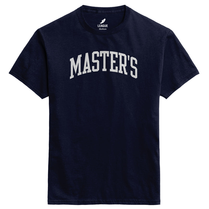 Navy Master's EZ Tee