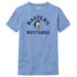 Heather Power Blue Cartoon Monty Kids Victory Falls Tee