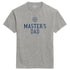 Master's Dad Short Sleeve - Gray