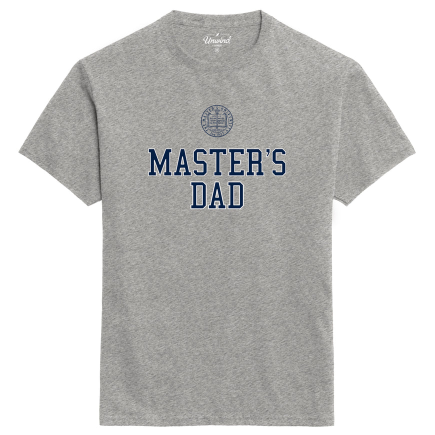 Master's Dad Short Sleeve - Gray