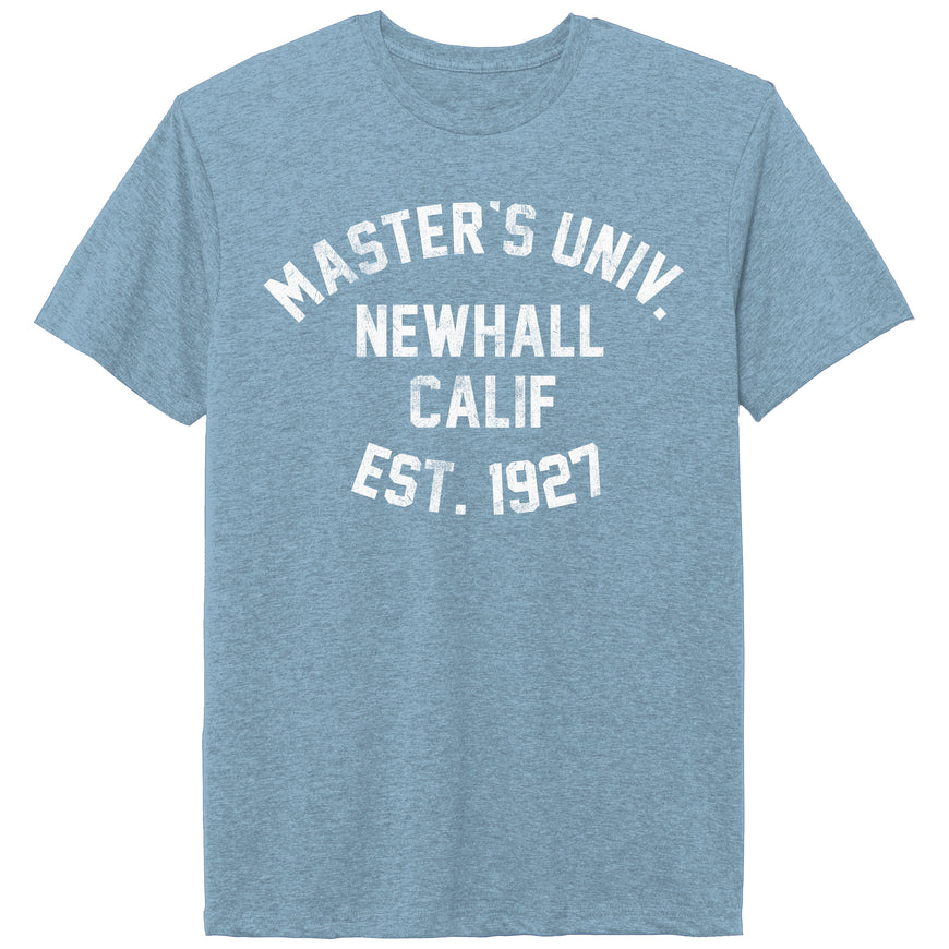 Master's University Cloud Heather Tee