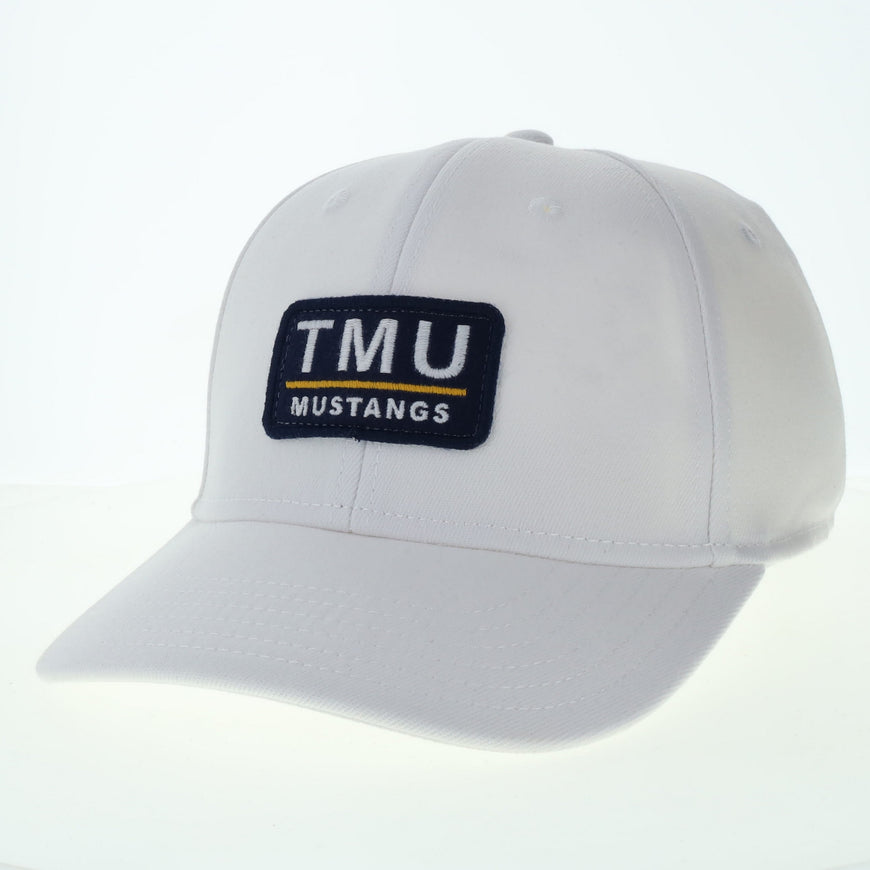 TMU Mustangs White Snapback