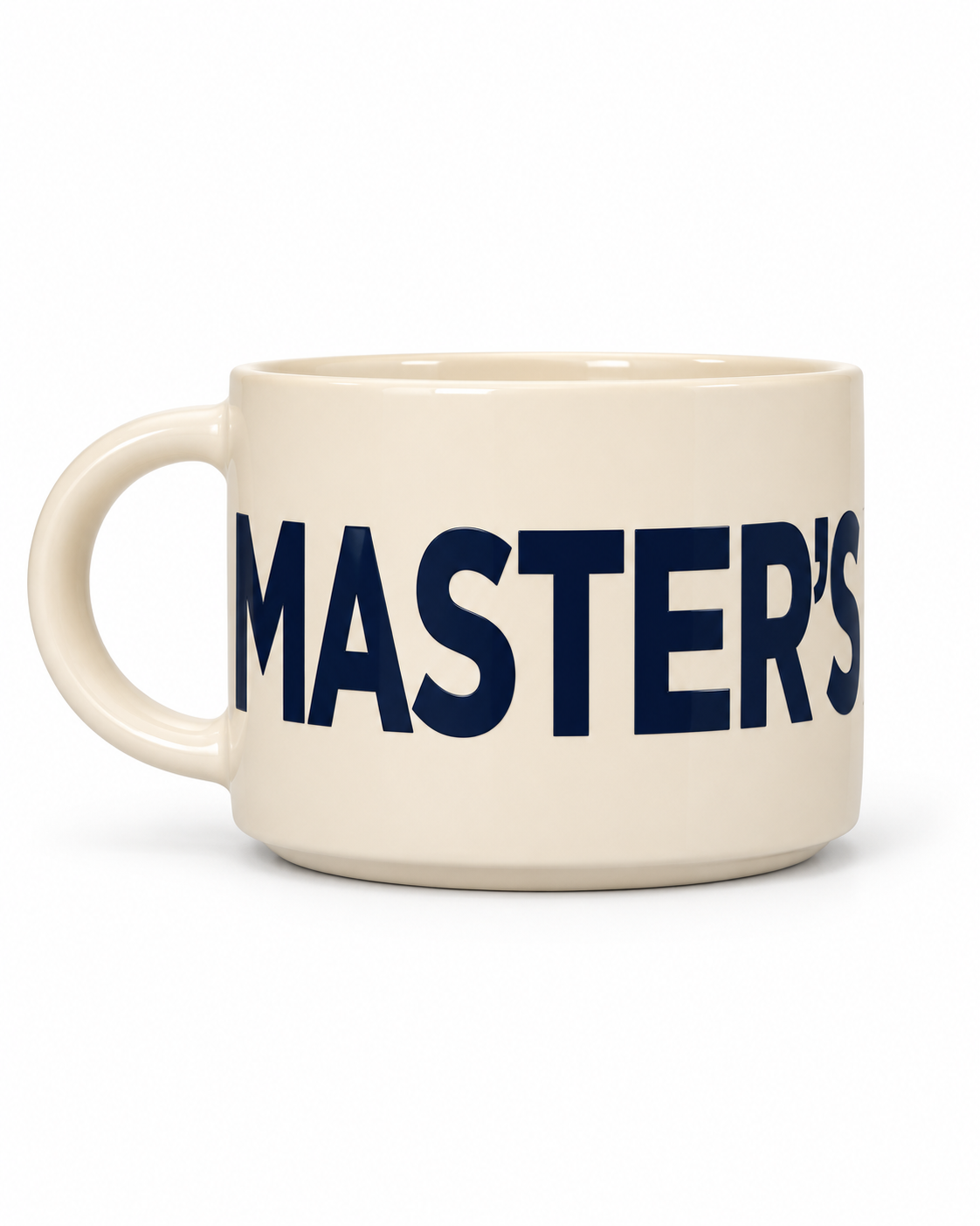 20oz Cream Hearty Mug- MASTER'S