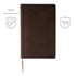 LSB 2 Column Verse-by-verse Paste-Down Brown Faux Leather