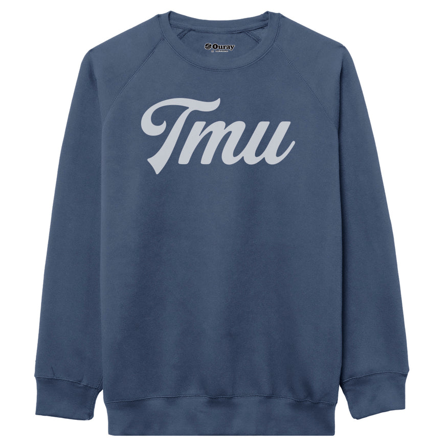 TMU Washed Denim Crew