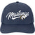 Navy Mustang Back Nine Adjustable Hat