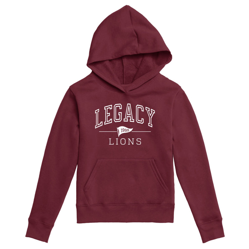 Youth Legacy Reverse Fleece Hoodie