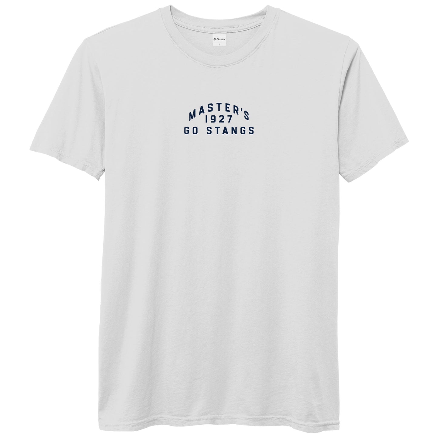 Washed Vintage White Master's 1927 Tee
