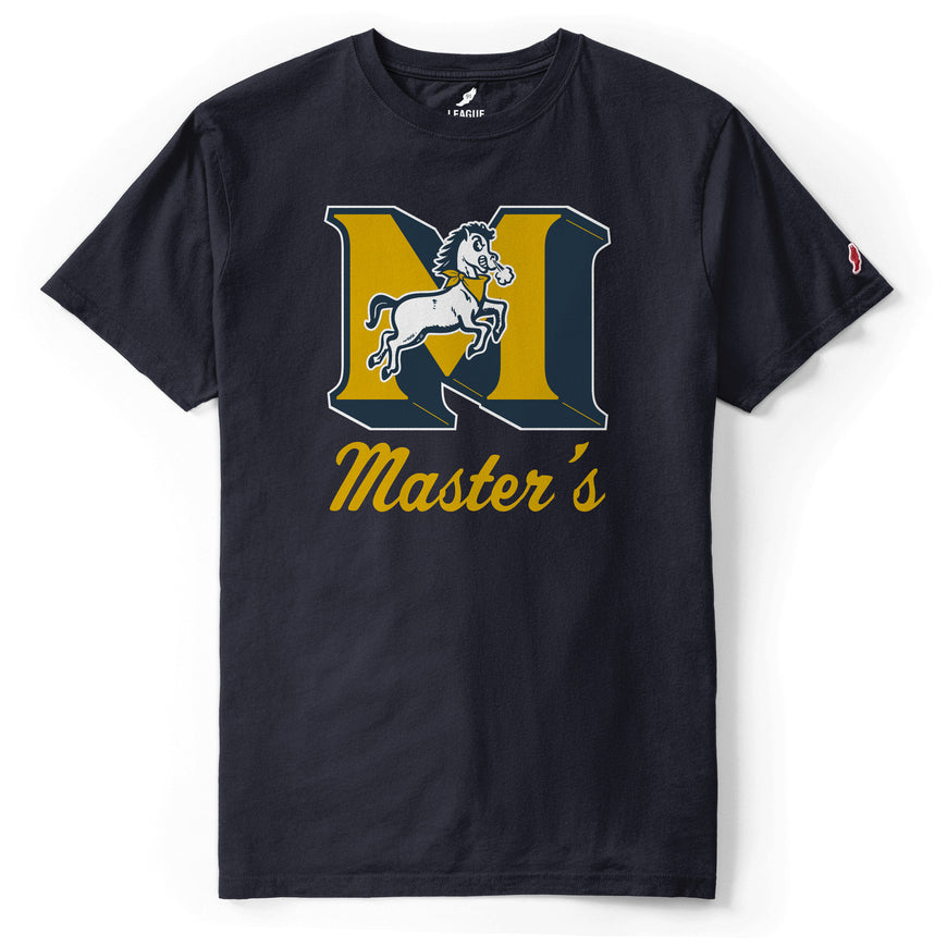 Fall Navy Master's M Tee