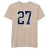 Mustangs 27 Tan Tee