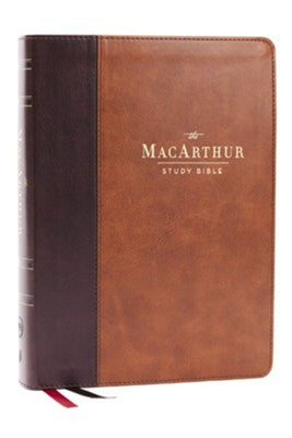 LSB MacArthur Study Bible 2nd Edition: Unleashing God's Truth One Verse at a Time (Brown Leathersoft)