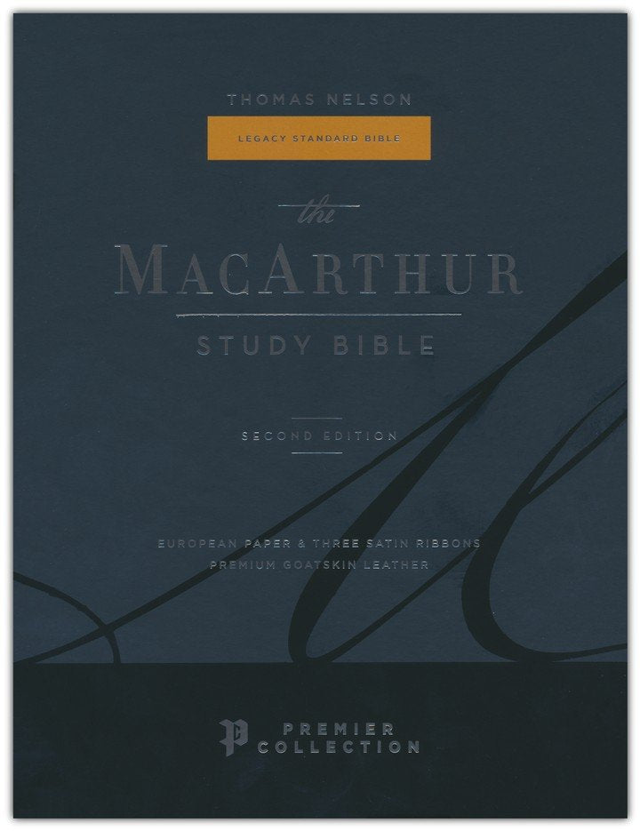 LSB MacArthur Study Bible (Brown Premium Goatskin)