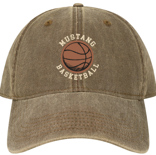 Brown Master's Basketball Hat