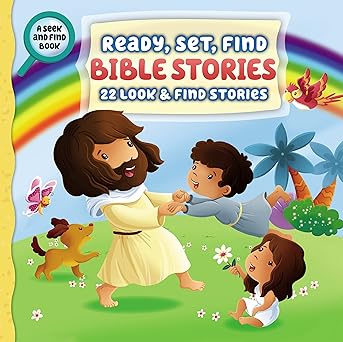 Ready, Set, Find Bible Stories: 22 Look and Find Stories