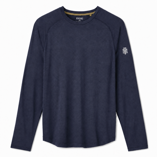 Rhone Atmosphere Long Sleeve Tee - Navy