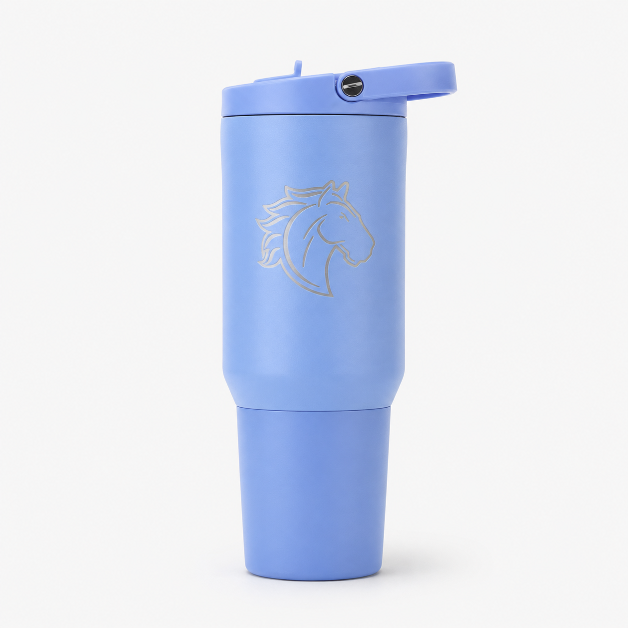 Light Blue HydroJug with Mustang Head (32oz)