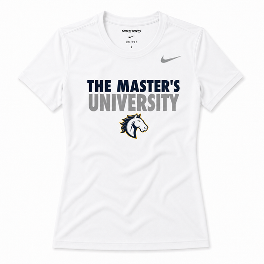 Nike Women's Dri-FIT Legend Short Sleeve Tee (White)