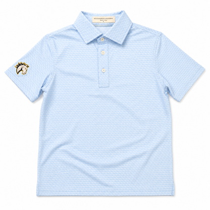 Holderness & Bourne: Youth The Bassett Polo (Vista Blue)