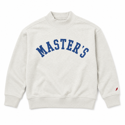 Youth Diana Mock MASTER'S (Oatmeal w/ Navy)