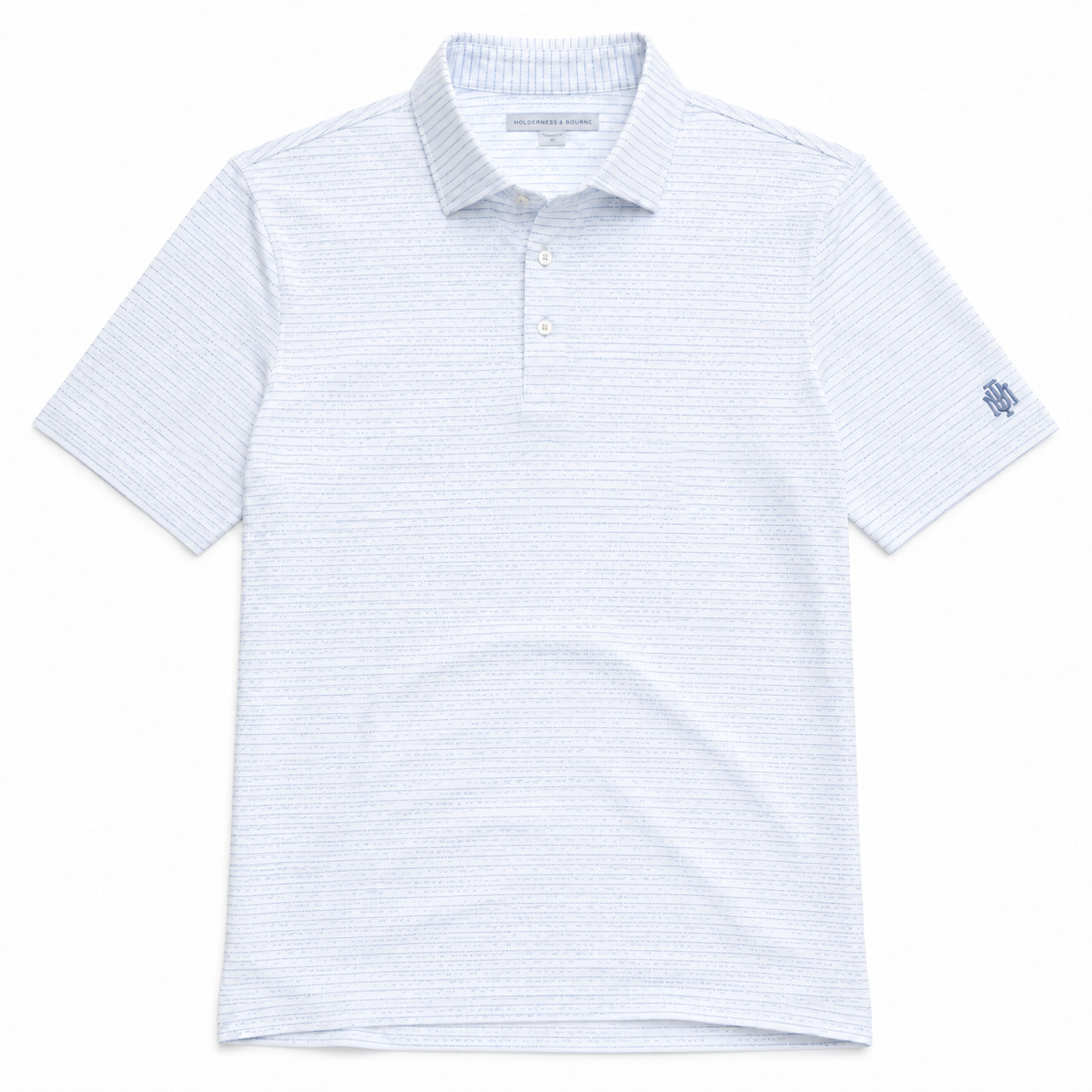 Holderness & Bourne: The Stanley Shirt (White, Vista Blue, Pacific Blue)
