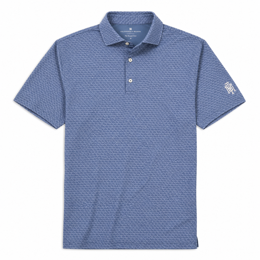 Holderness & Bourne: The Bassett Shirt (Pacific Blue)