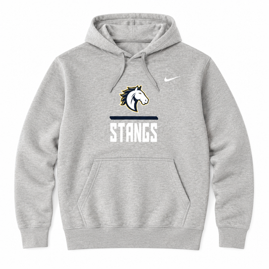 Nike Stangs Fleece Club Hoodie (Gray)
