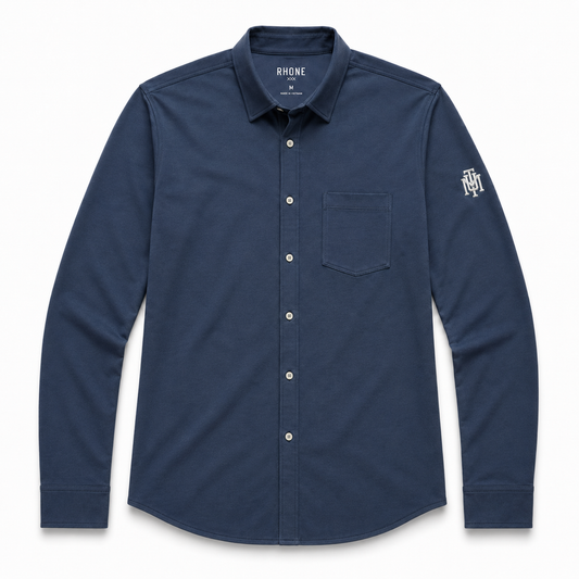 Rhone Navy WFH Shirt Button Up