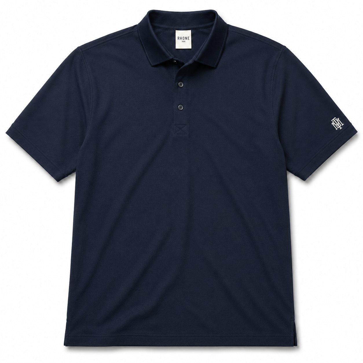 Rhone Regatta Pique Polo - True Navy