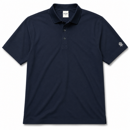 Rhone Regatta Pique Polo - True Navy