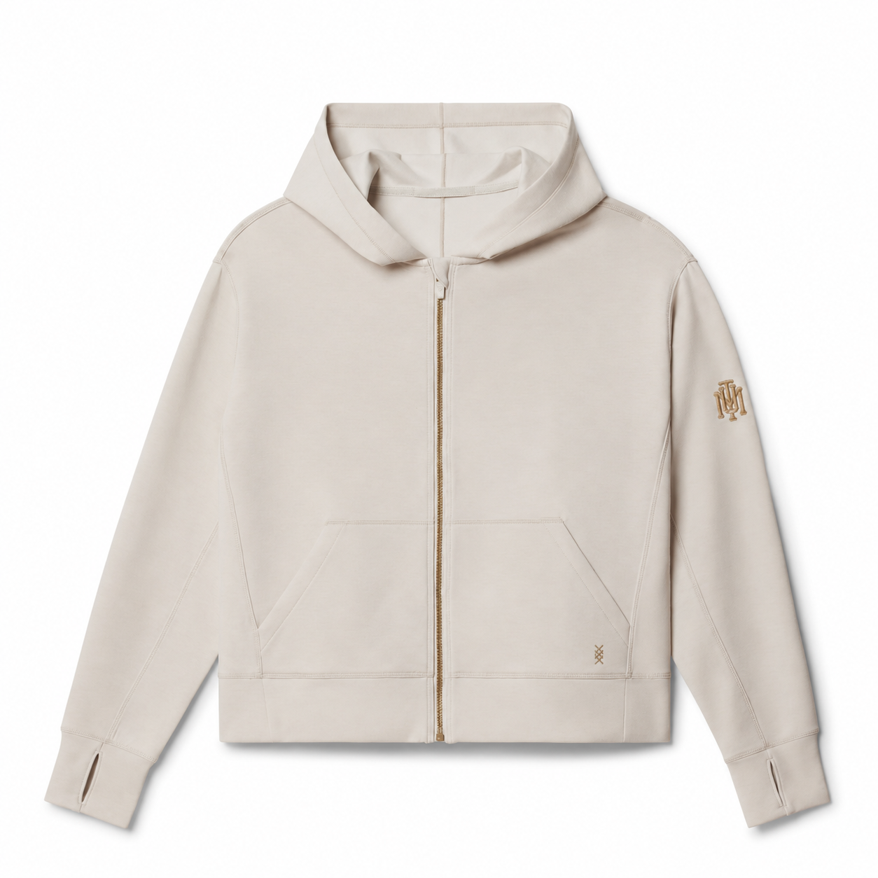 Rhone DreamGlow Full Zip Hoodie - Sand