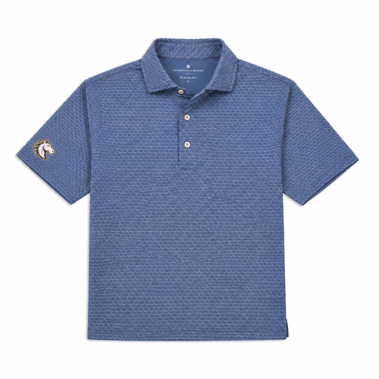 Holderness & Bourne: Youth The Bassett Shirt (Pacific Blue)