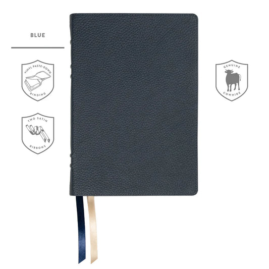 LSB Inside Column Reference Blue Cowhide