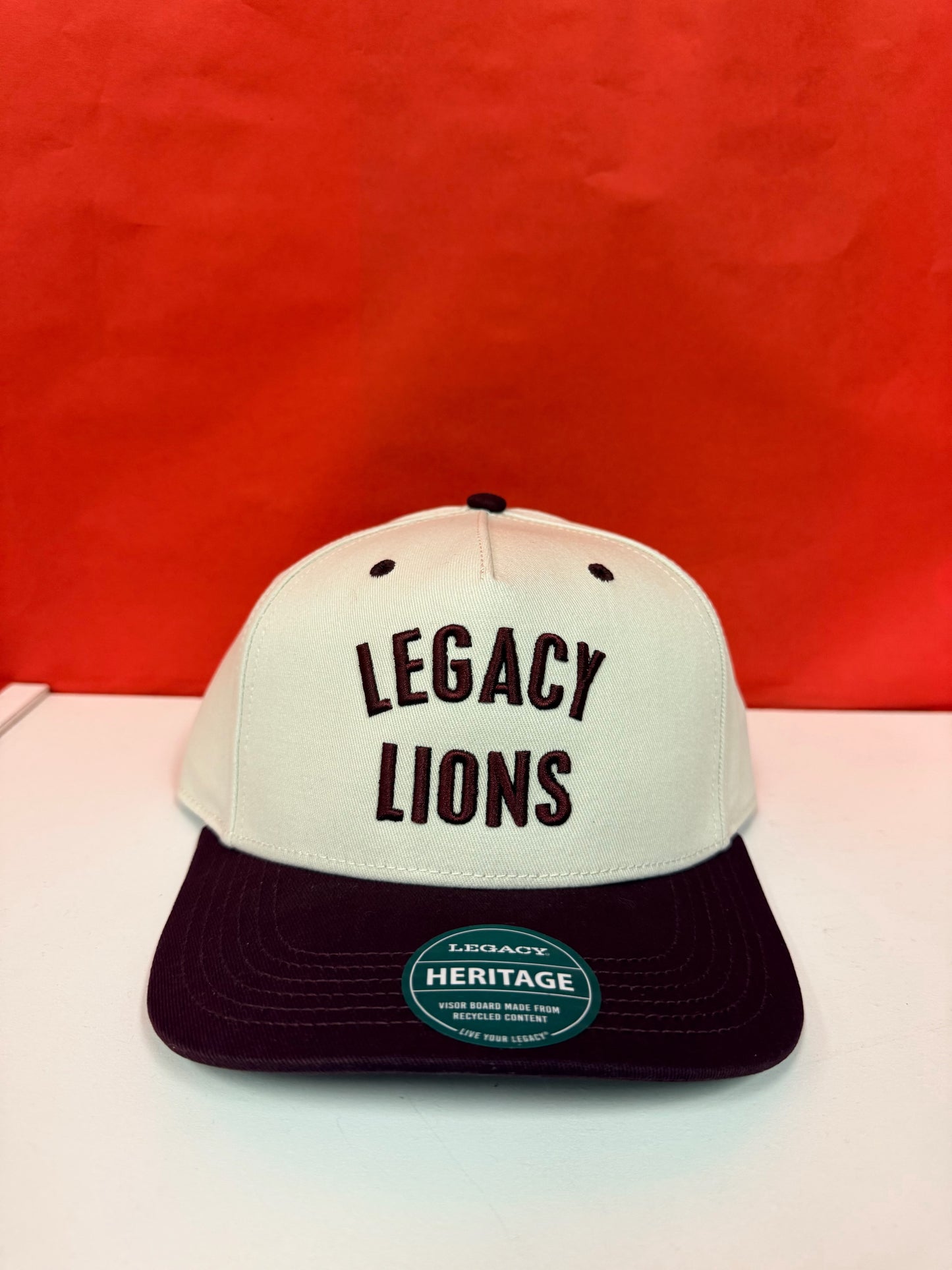 Legacy Lions Off-White Heritage Hat