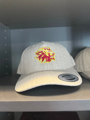 Legacy Lion Snapback Hat Grey