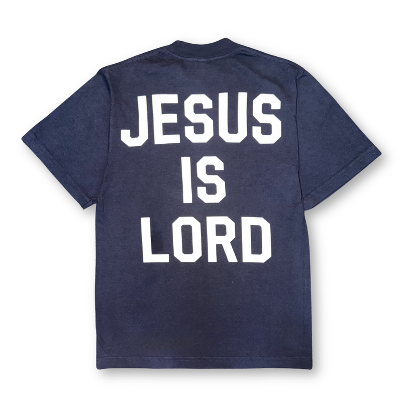 Jesus is Lord Tee Navy