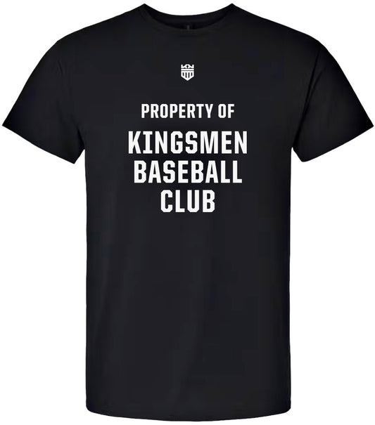 YOUTH Legacy Kingsmen Baseball Club Tee Black