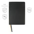 LSB Large Print Wide Margin Paste Down Black Faux Leather Indexed