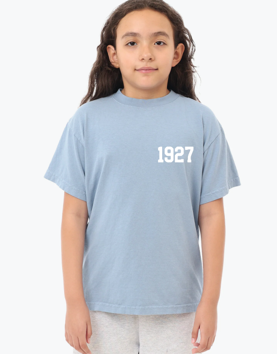 1927 Light Blue Youth Tee