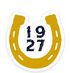 1927 Horseshoe Sticker