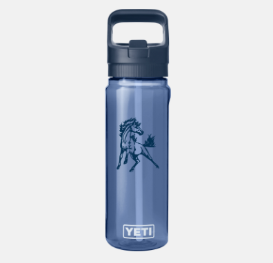 Mustang Straw Yeti 25 oz