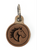Mustang Leather Keychain